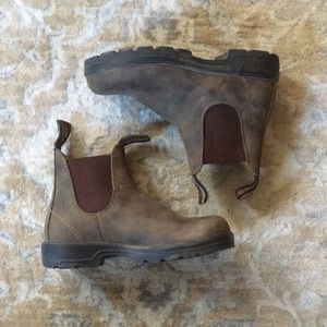 Classic Chelsea Boot - Super 550 Series Boot - Womens - Rustic Brown Blundstones